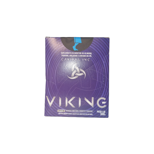 CAIXA STICK VIKING 10G 30 UNIDADES - CANIBAL INC SABOR:MAÇÃ VERDE