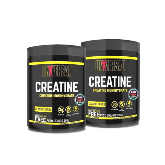 PACK COM 2 CREATINA 200G - UNIVERSAL