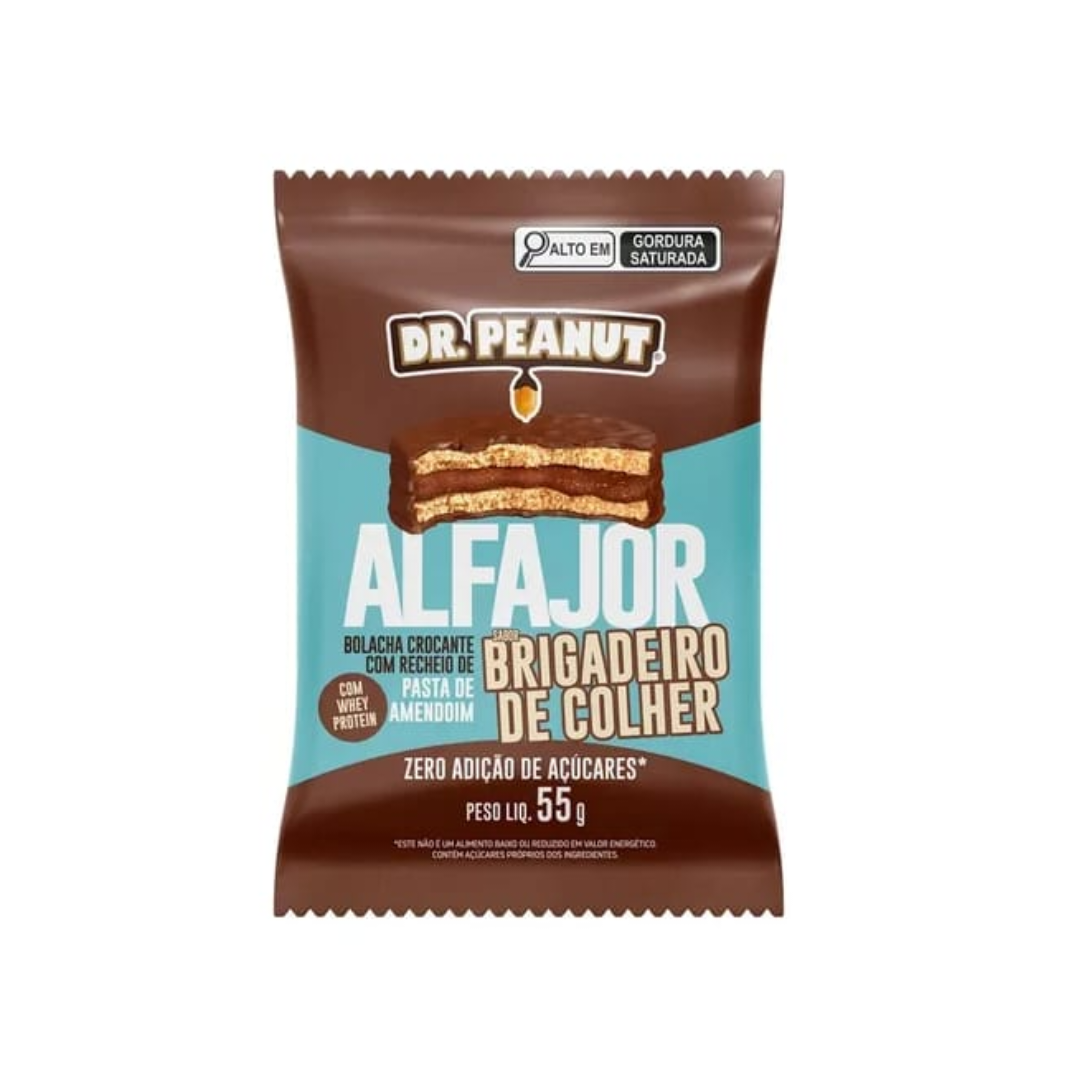 ALFAJOR 55G - DR PEANUT