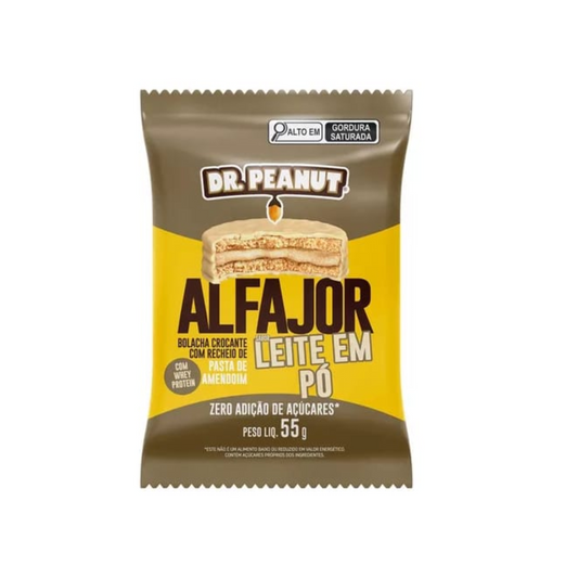 ALFAJOR 55G - DR PEANUT