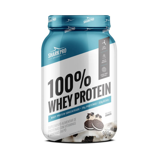 100% WHEY 900G - SHARK PRO