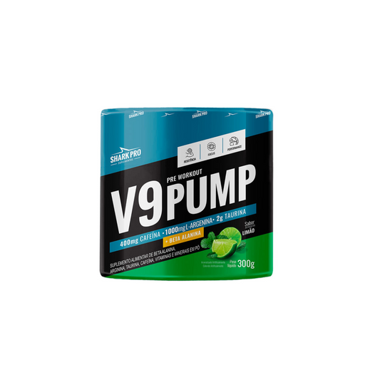 V9 PUMP PRÉ WORKOUT 300G - SHARK PRO