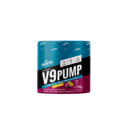 V9 PUMP PRÉ WORKOUT 150G - SHARK PRO