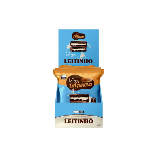 CAIXA LA FAJOR 50G 12 UNIDADES - LA GANEXA SABOR:LEITINHO