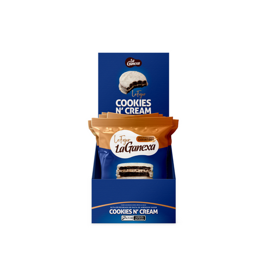 CAIXA LA FAJOR 50G 12 UNIDADES - LA GANEXA SABOR:COOKIES