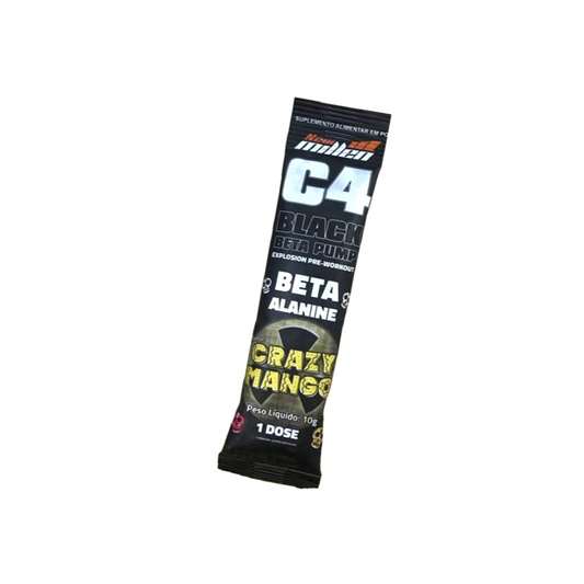 C4 BLACK BETA PUMP 10G  SACHÊ - NEW MILLEN