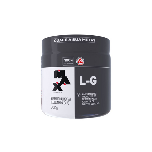 L-GLUTAMINA 300G - MAX TITANIUM