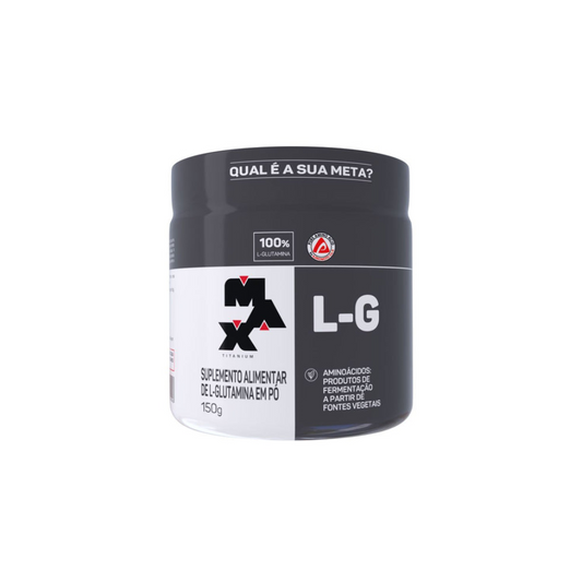 L-GLUTAMINA 150G - MAX TITANIUM