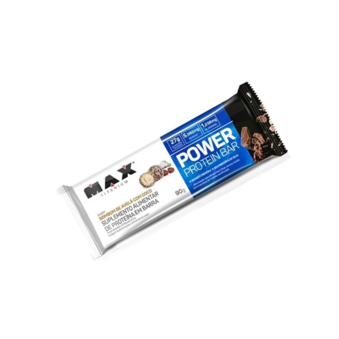 POWER PROTEIN BAR 90G - MAX TITANIUM