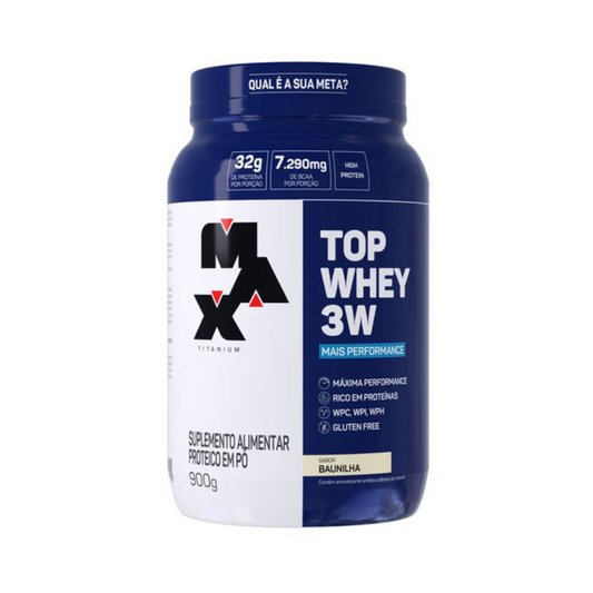 TOP WHEY 3W 900G - MAX TITANIUM