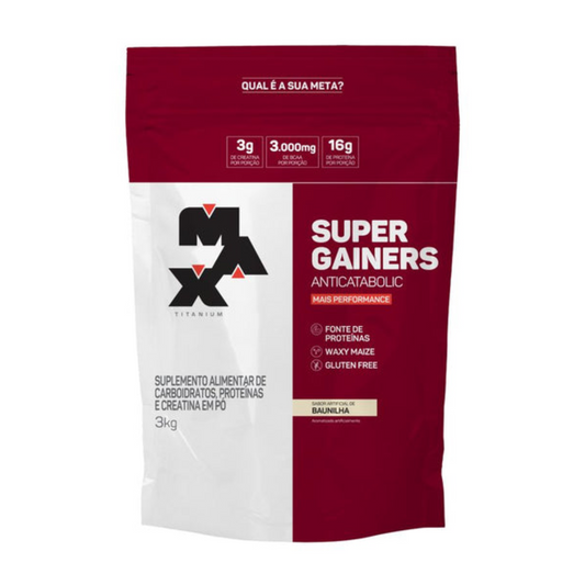 SUPER GAINERS 3KG  - MAX TITANIUM