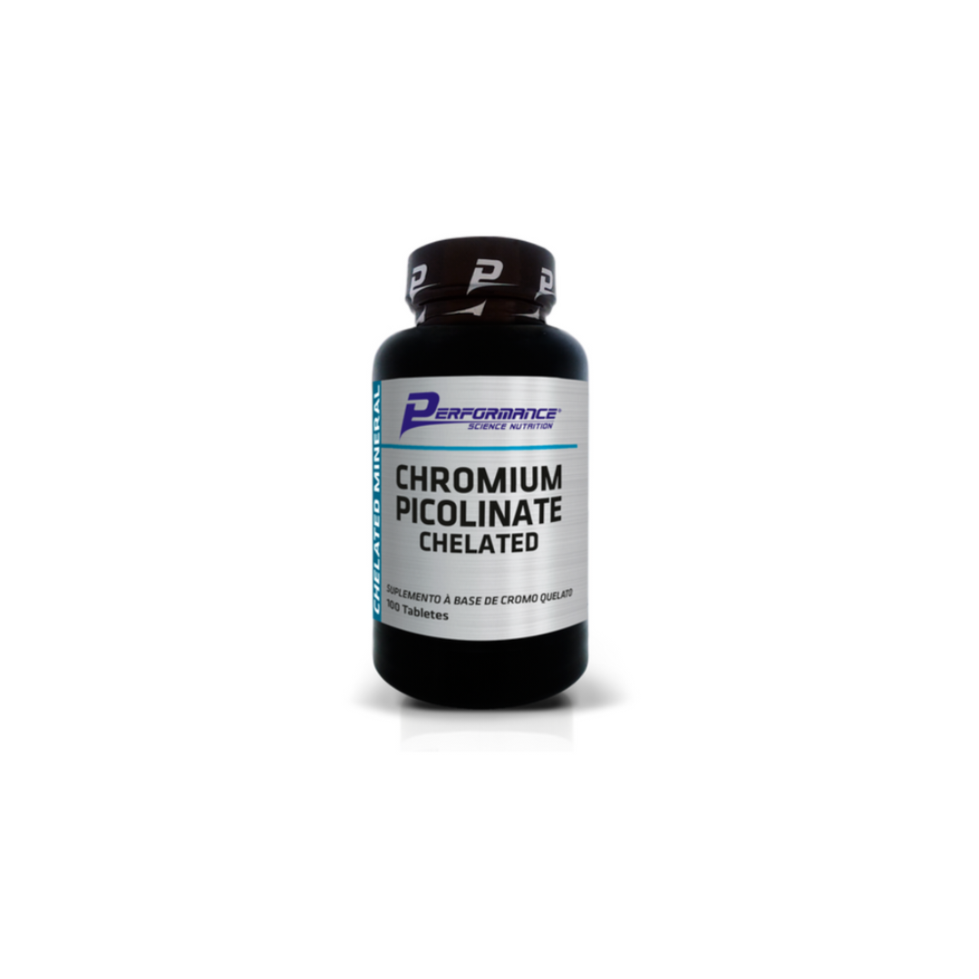 CHROMIUM PICOLINATE CHELATED 100TABS-PERFORMANCE NUTRITION