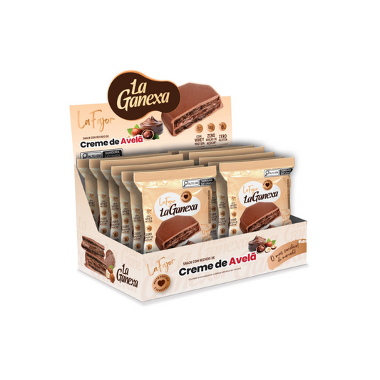 CAIXA LA FAJOR 50G 12 UNIDADES - LA GANEXA SABOR:BRIGADEIRO