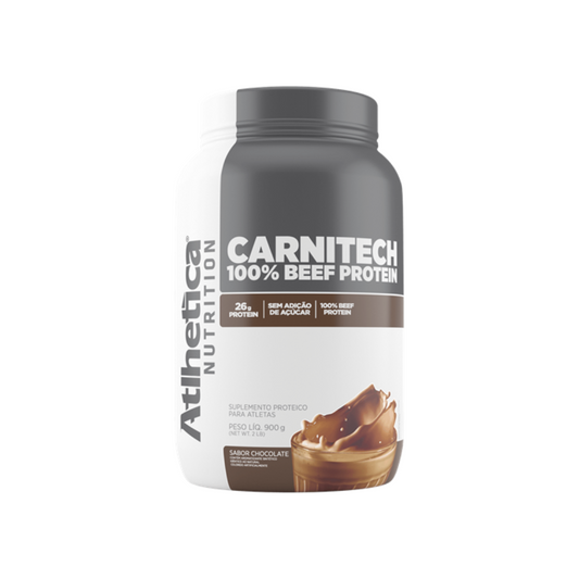 CARNITECH 100% BEEF PROTEIN 900G - ATLHETICA NUTRITION