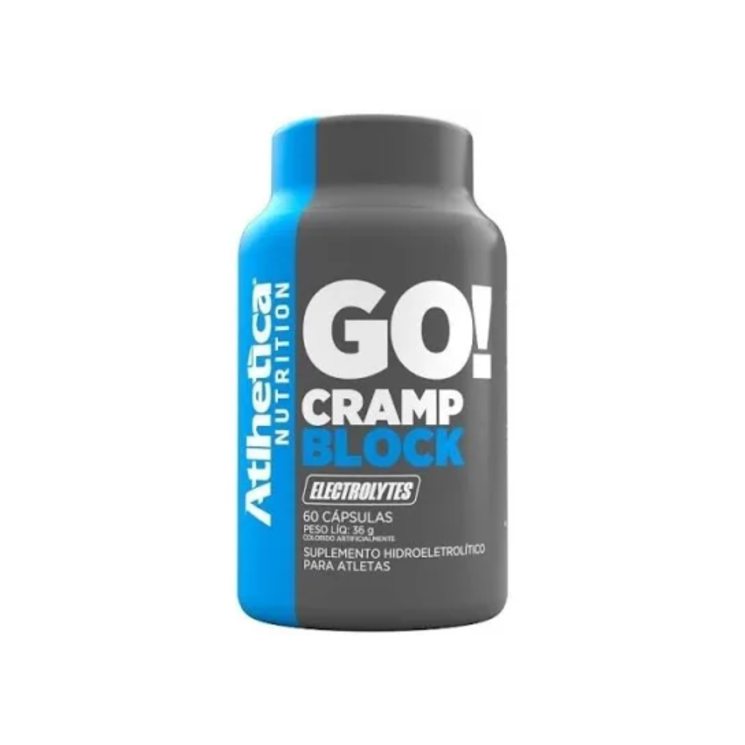 GO! CRAMP BLOCK 60CAPS - ATLHETICA NUTRITION