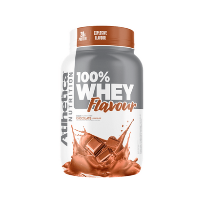 100% WHEY FLAVOUR 900G- ATLHETICA NUTRITION