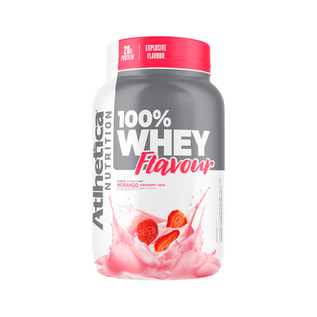 100% WHEY FLAVOUR 900G- ATLHETICA NUTRITION