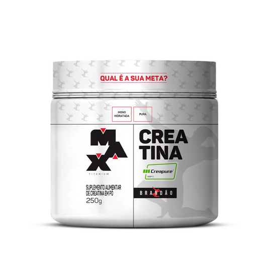 CREATINA PRO 250G - MAX TITANIUM LINHA BRANDÃO